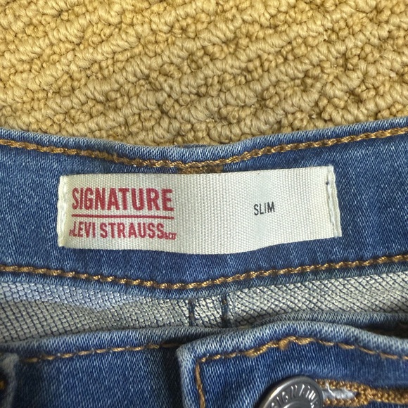 Lot of 2 Size Junior 8 Stylish Blue Denim Jeans Pair - Picture 7 of 8